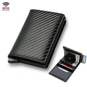 NEW Carbon Fiber Small Wallet and Card Holder For Sale